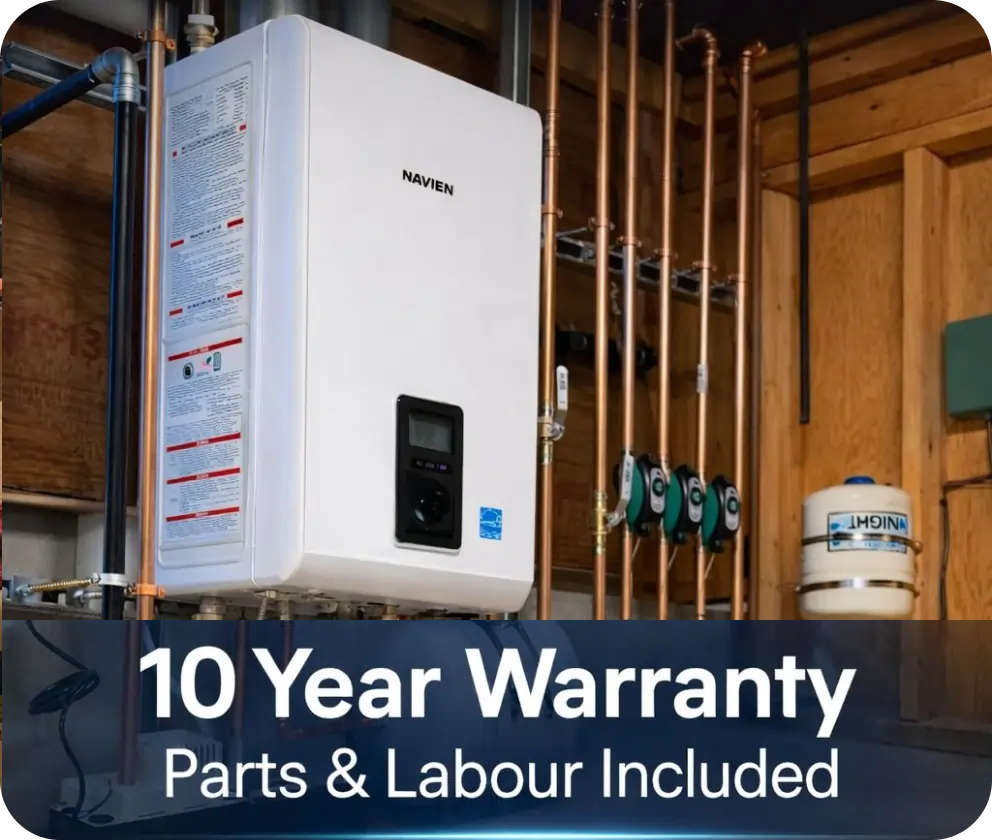 Professional heat pump installation in GTA home