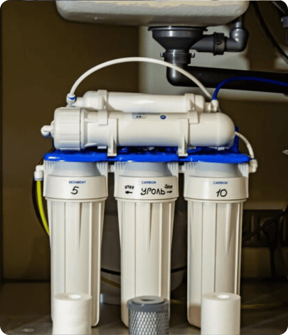 Water Carbon Filter Installation