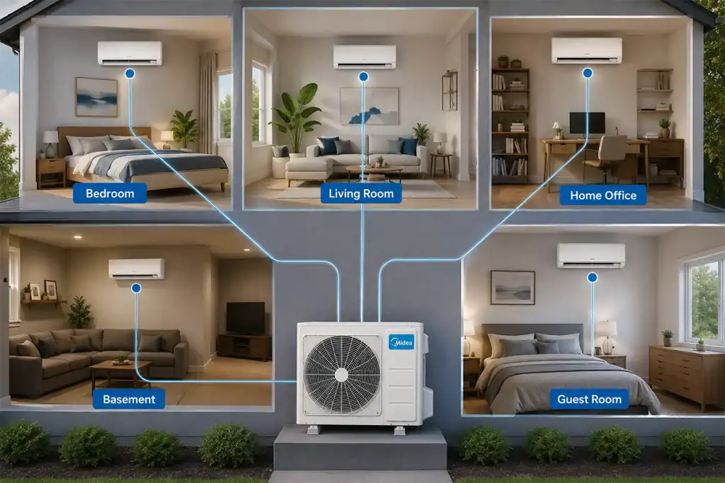 Ductless Mini-Split Heat Pump Installation